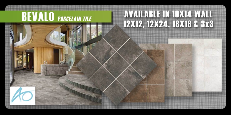 Bevalo Porcelain tile by American olean. 