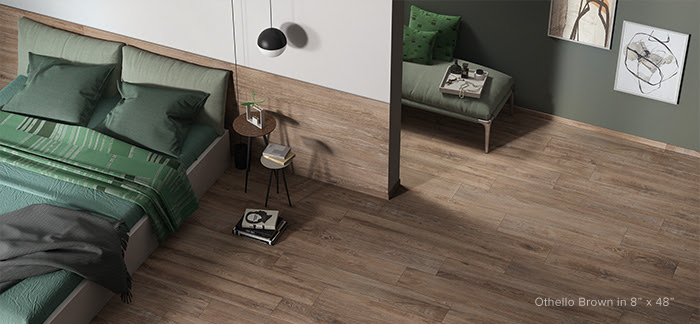 Othello Bedrosians Wood Plank Tile