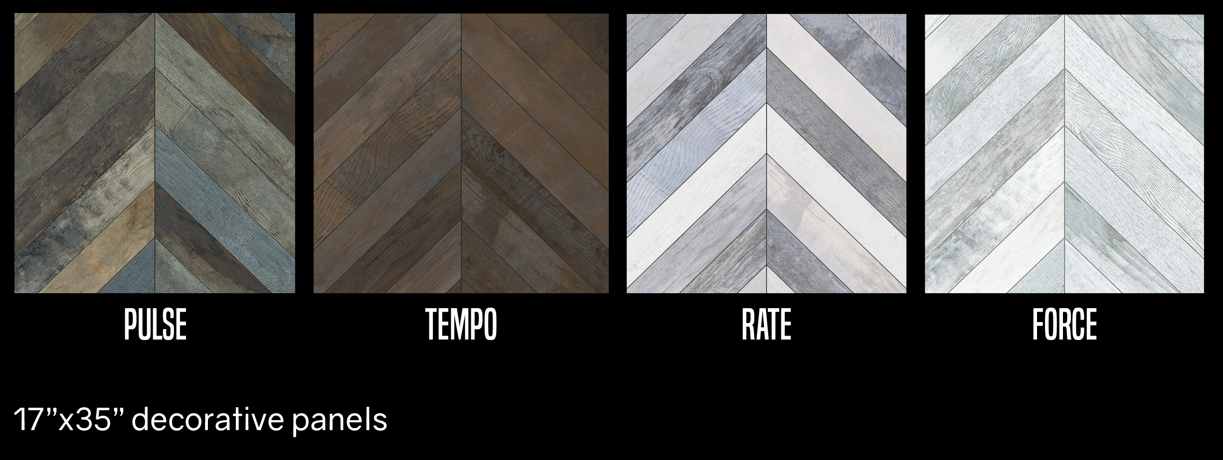 Velocity Emser Chevron wood panel decorative texture rustic wood plank